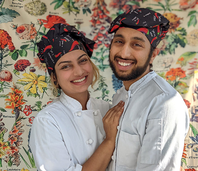 Owners of Did You Khado Cooking Classes in Queens, NY Chefs Raina & Gautam