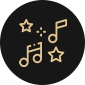 We play music